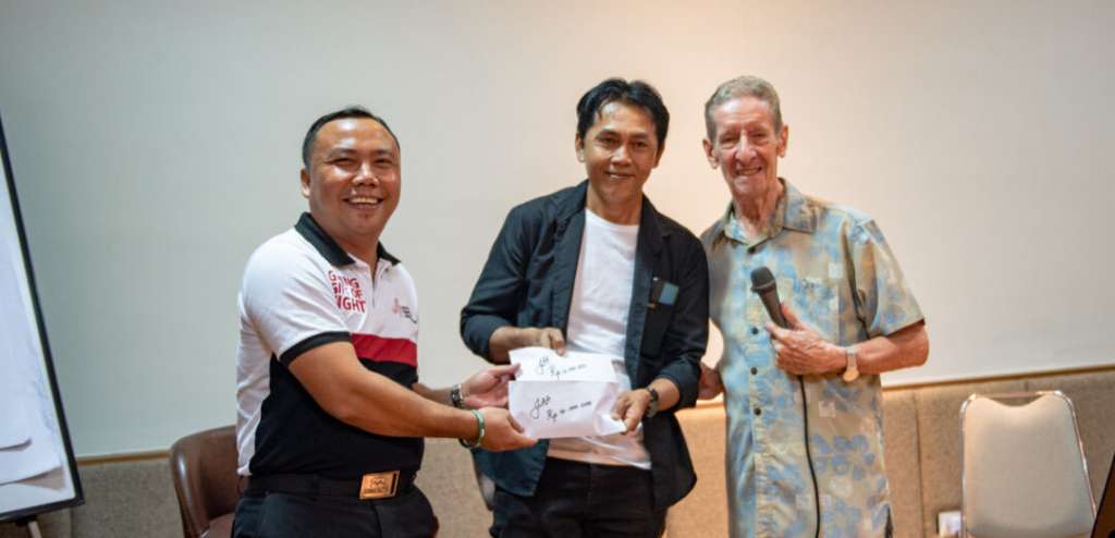 donation and partnership handover — john fawcett foundation